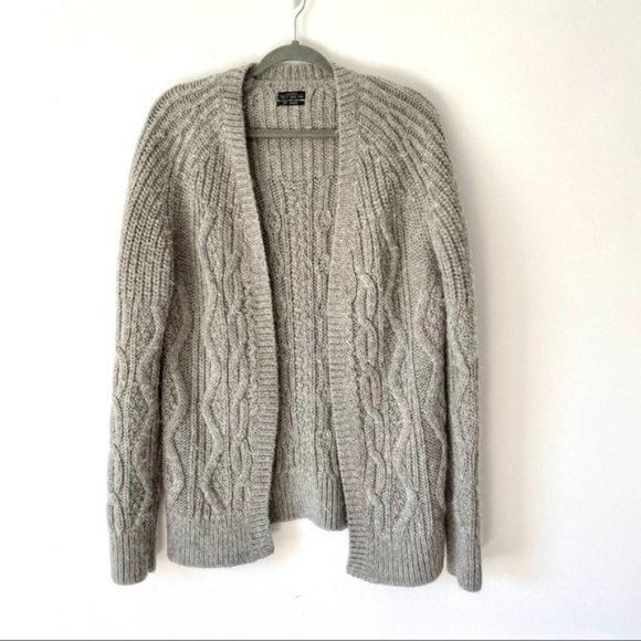 All Saints Other - All Saints Tenet Wool Cable Open Cardigan sweater